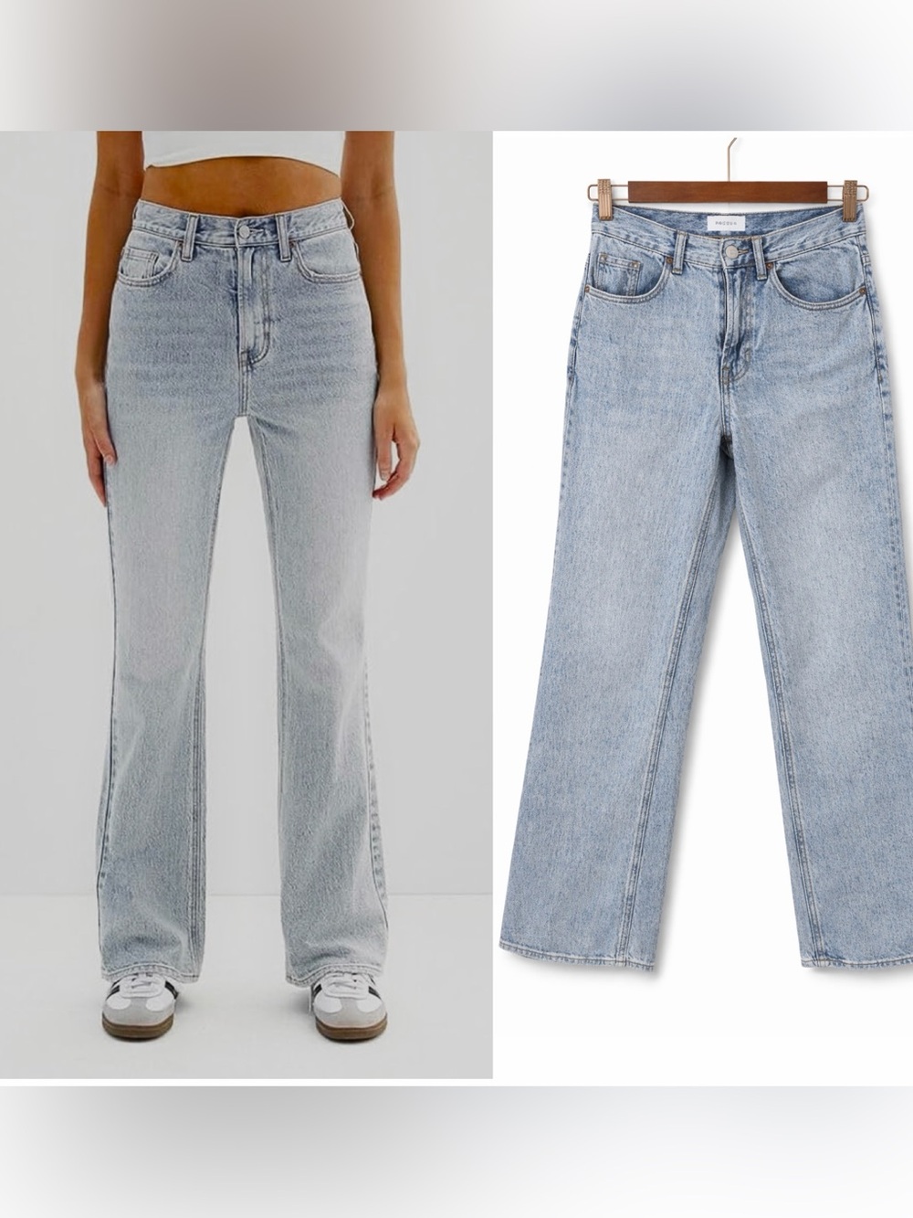 PacSun Jeans straight high rise bootcut 23